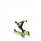 GO UP Deluxe Lights 5 in 1 Parental Control Scooter - Green