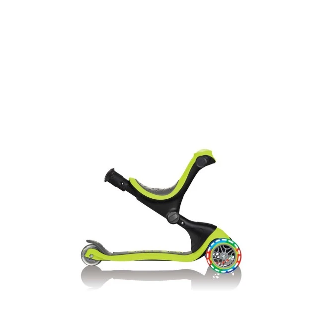 GO UP Deluxe Lights 5 in 1 Parental Control Scooter - Green