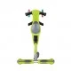 GO UP Deluxe Lights 5 in 1 Parental Control Scooter - Green