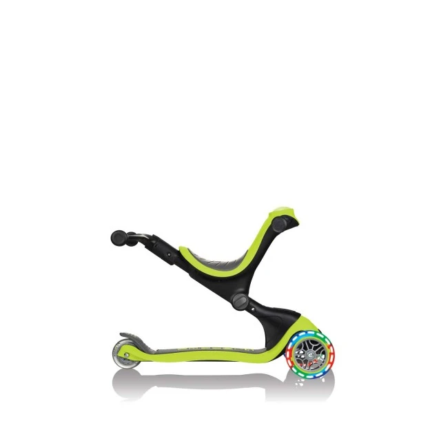 GO UP Deluxe Lights 5 in 1 Parental Control Scooter - Green