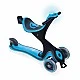 Тротинетка с родителски контрол 5в1 Globber Go Up Comfort Play - небесно синя