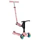 Тротинетка със седалка 4 в 1 GLOBBER GO UP SPORTY LIGHT - пастелно розова