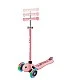 Тротинетка със седалка 4 в 1 GLOBBER GO UP SPORTY LIGHT - пастелно розова