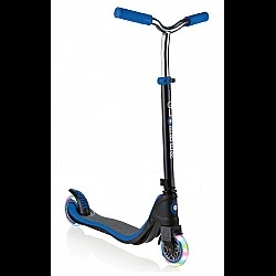 Flow 125 Light scooter with new T-bar frame - Blue, light-up wheels