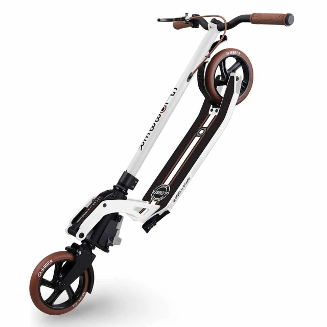 Adult scooter Globber ONE K 180 foldable Vintage White