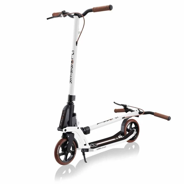 Adult scooter Globber ONE K 180 foldable Vintage White