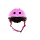 Colored bicycle and scooter helmet, 51-54 cm - Pink