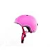 Colored bicycle and scooter helmet, 51-54 cm - Pink