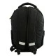 Toneuptone Neon School Backpack, Black/Blue