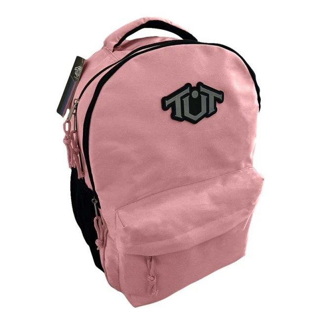 Toneuptone Pastel Pink School Backpack