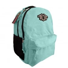 School backpack Toneuptone collection in pastel colors, blue