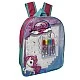 Unicorn backpack for girls with coloring accessories