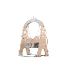 Baby plastic swing in pink color