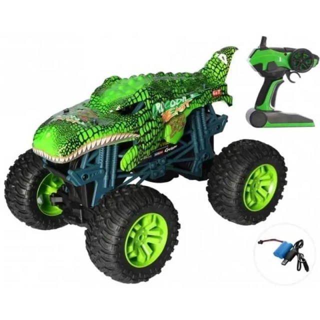 Високопроходим джип Monster, за различни терени, RC 1:10