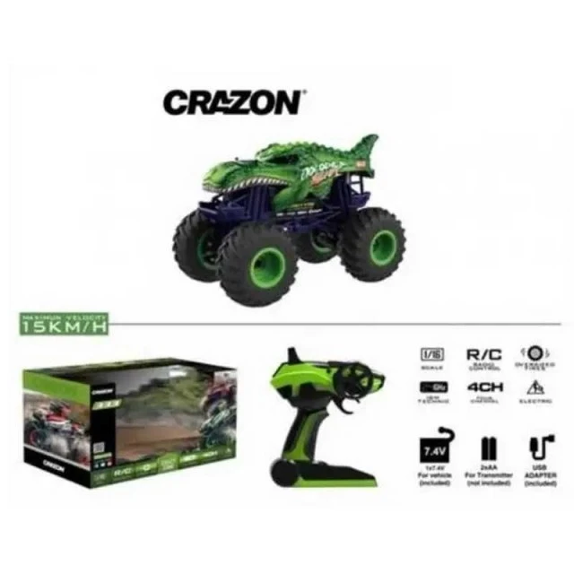 Високопроходим джип Monster, за различни терени, RC 1:10