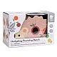 Funny wooden hedgehog - a sorter with a xylophone in pastel colors