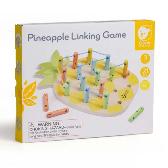 Fun children’s game for fine motor skills - Sweet pineapple