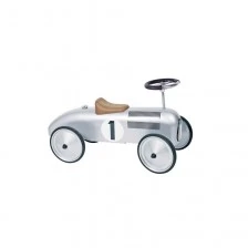 Silver metallic car