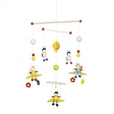 Hanging bees and beetles nursery decoration