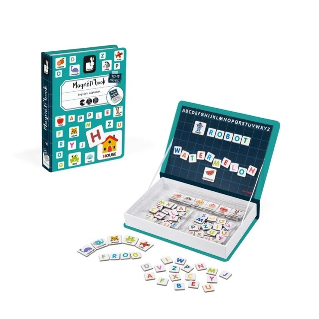 Magnetic book - The English alphabet