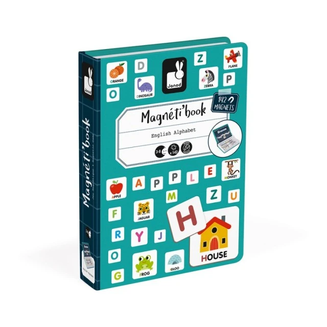 Magnetic book - The English alphabet