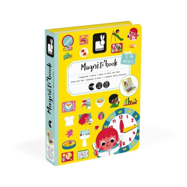 Magnetic book - Clock