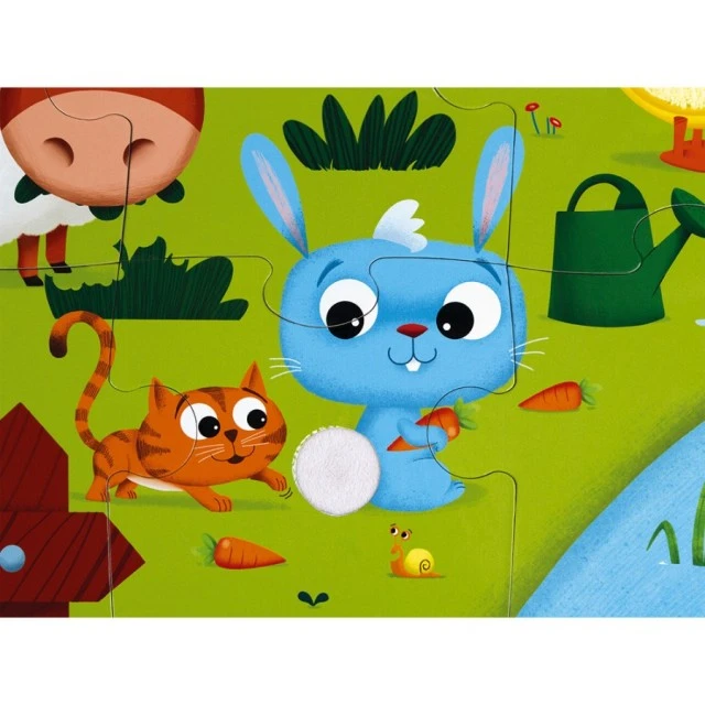 Puzzle feel - Farm animals