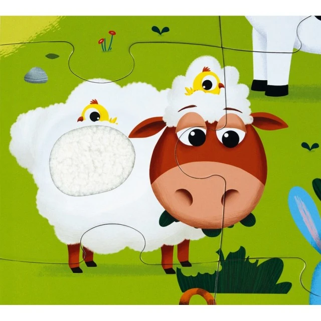Puzzle feel - Farm animals