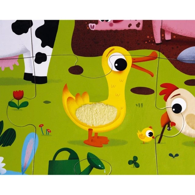 Puzzle feel - Farm animals