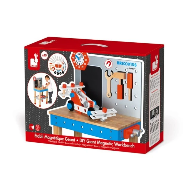 Голям магнитен работен тезгях BRICO KIDS DIY