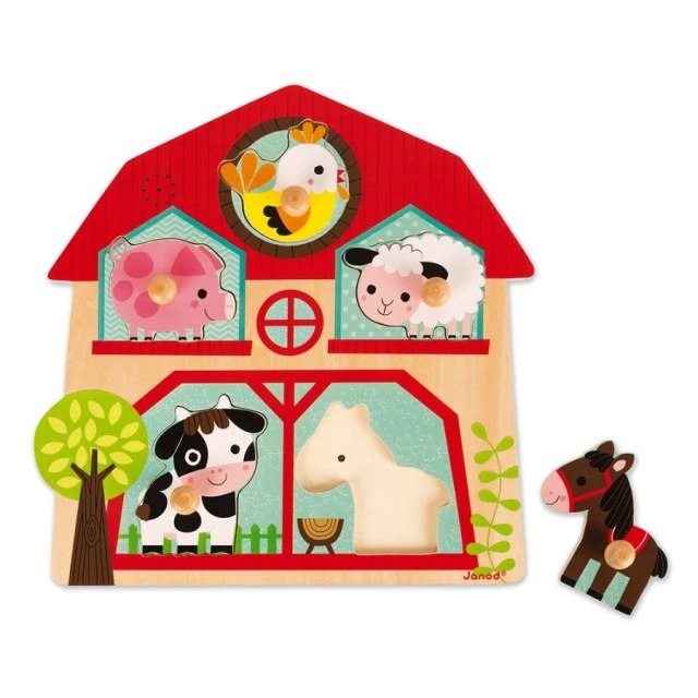 Musical puzzle, Friends from the farm