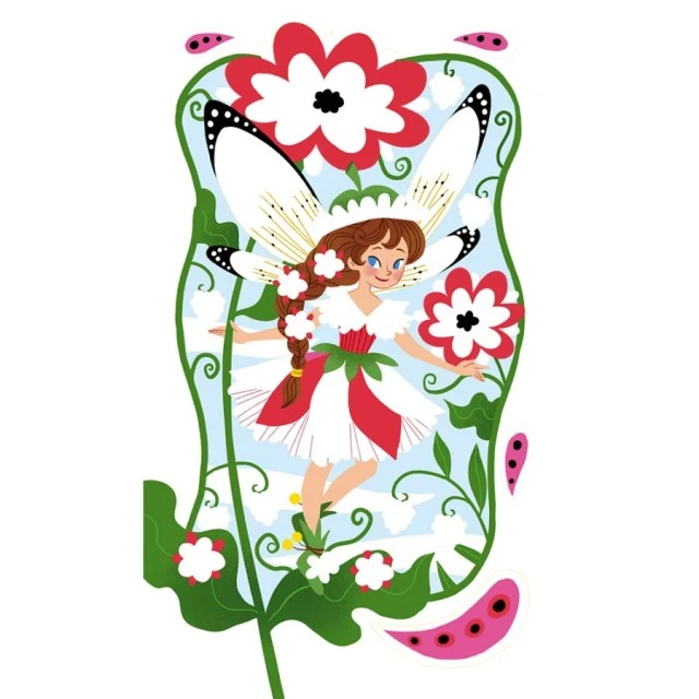 Fairies with brocade