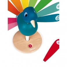 Learning to count Peacock