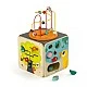 Didactic wooden active cube