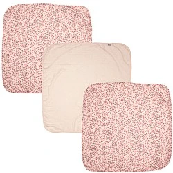 Bebe-Jou 3бр. Тензухени пелени 70х70см - Leopard Pink