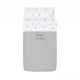 Petit Praia SNOOPS GRIS sheet set 60x120
