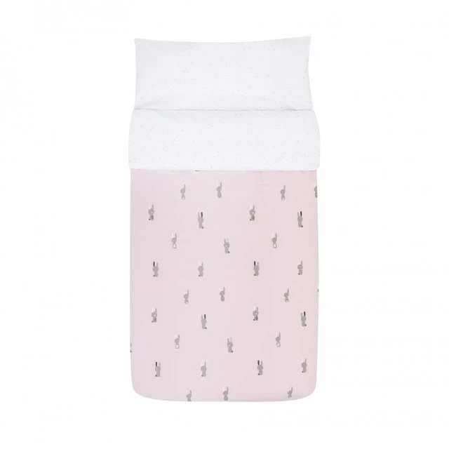Petit Praia SNOOPS ROSA комплект чаршафи 60х120
