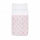 Petit Praia SNOOPS ROSA sheet set 60x120
