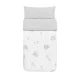 Baby Clic Sheet set 70x140cm - Nuit White