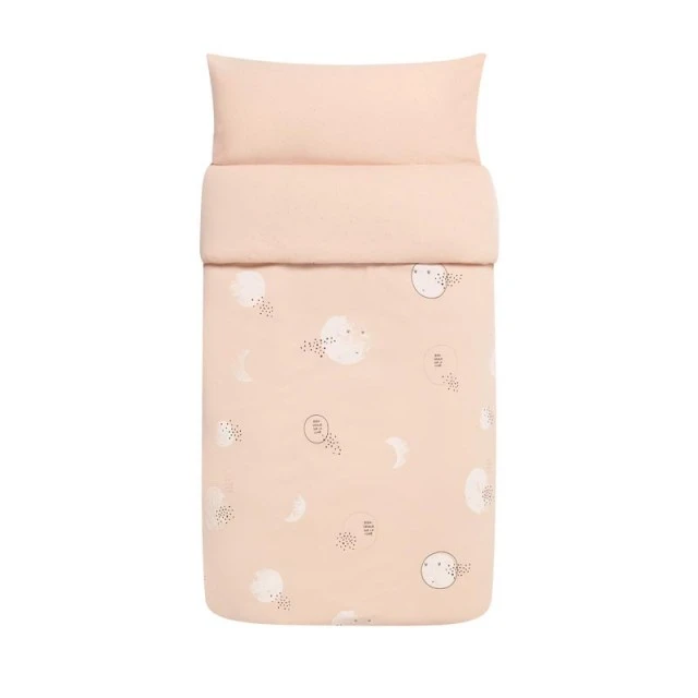 Baby Clic Sheet set 60x120cm - Nuit Pink