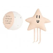 Baby Clic Decorative pillows 2 pieces - Nuit Pink