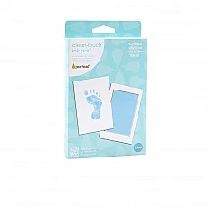 Мастилен отпечатък - син