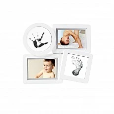 Рамка за снимка и отпечатък – колаж – бяла