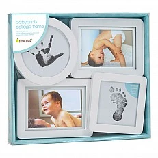 Рамка за снимка и отпечатък – колаж – бяла