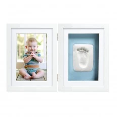 Рамка за снимка и отпечатък за бюро – бяла