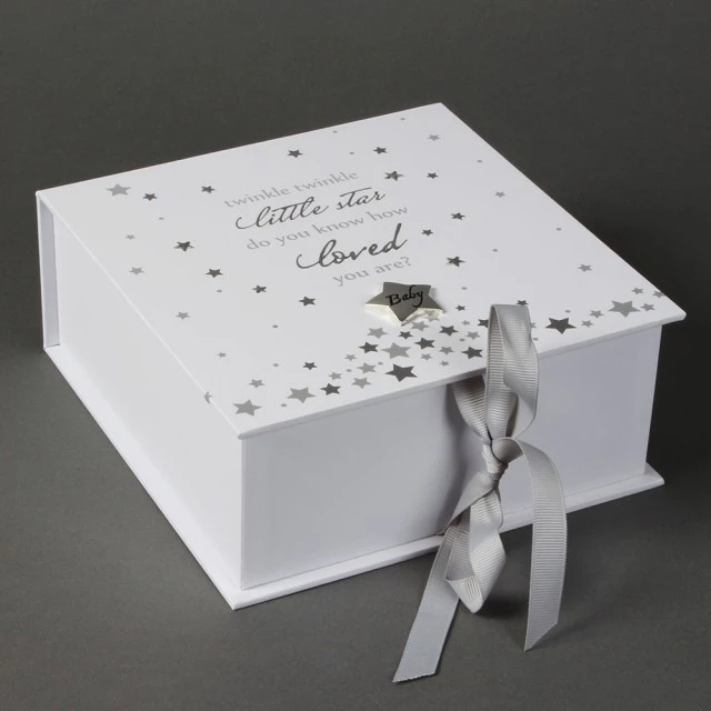 Twinkle Keep sake box with silver plated decoration