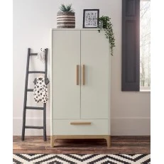 Mamas & Papas Wardrobe - Caprio - White/Natural
