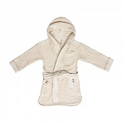 Bebe-Jou Халат за баня 86/92см Pure Cotton Sand