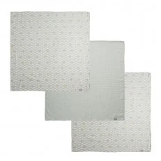 Bebe-Jou 3pcs. Muslin diapers 70x70cm Riverside