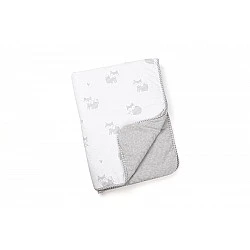 Doomoo Памучно одеяло Dream - Fox Grey 75х100см